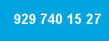 929 740 15 27